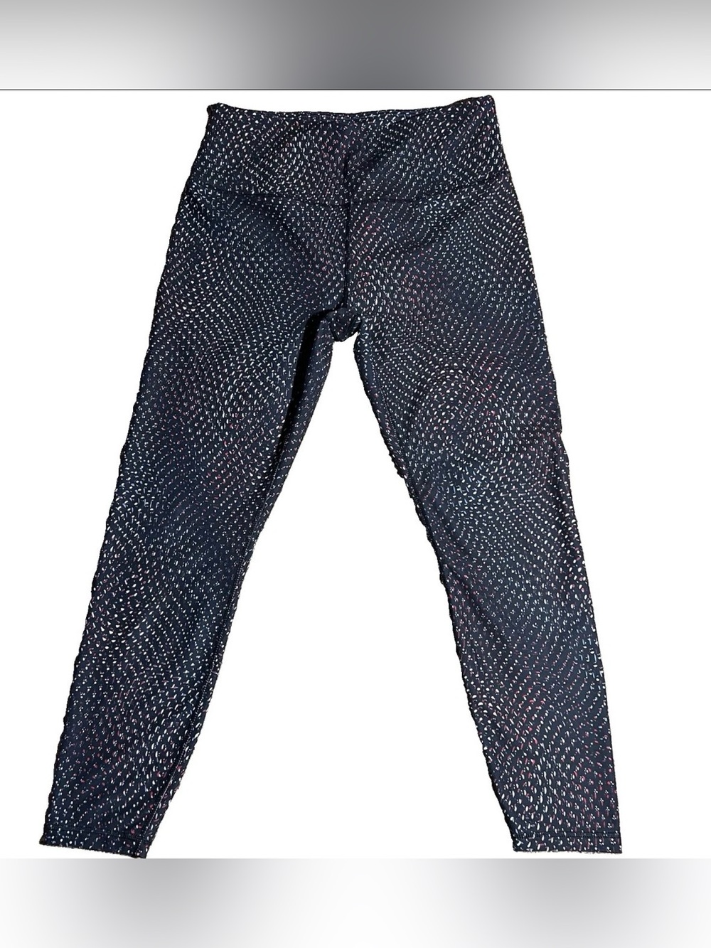 Spyder Leggings Women Large Black Patterned Active Wear